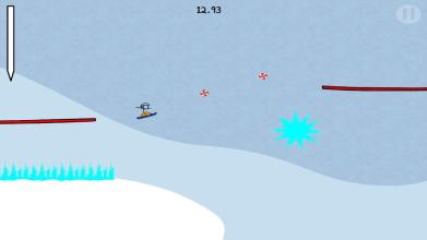 Snowboard Stickman Adventure截图2