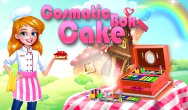 Cosmetic Box Yummy Cake Maker: Makeup Kit Decor截图5