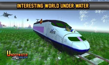 Underwater Train Simulator: Train Games *截图3