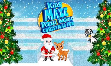 Kids Maze : Educational Puzzle Christmas Fun截图5