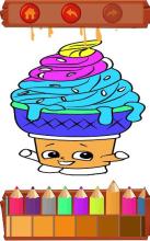 Ice Cream Coloring & Painting Games截图3