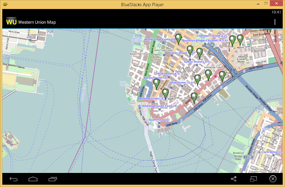 Western Union Map截图1