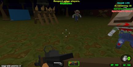 Combat Pixel Arena 3D - Zombie Survival截图1