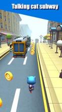 Talking Cat Subway Surf: Simulator Pet Pun截图5