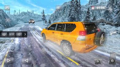 Russia 4x4 Extreme Snow Racing Jeep Game截图5