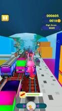 Rabbit Train Dash 3D截图2