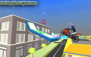 Bike Stunt Parking Game 2018截图5