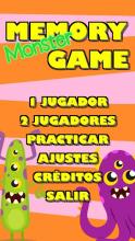 Monster Memory Game - Parejas de Monstruos截图5