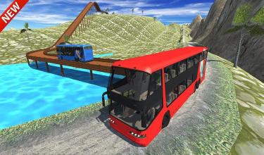 Uphill Offroad Bus Mountain Driver:Bus Driving Sim截图4