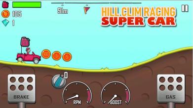 Hill Clim Racer - Super Car截图2