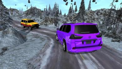 Russia 4x4 Extreme Snow Racing Jeep Game截图2