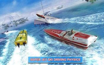 Boating Game in Us : Jet Ski Water Boat Racing截图1