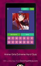 Anime Girls Extreme Hard Quiz App截图4