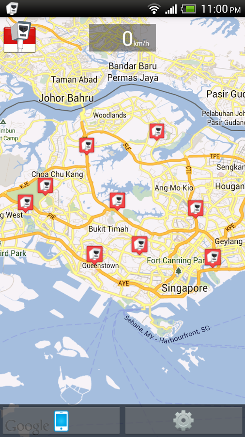 新加坡測速照相警報截图3