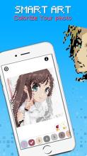 Manga Pixel Art - Anime Coloring By Number截图2