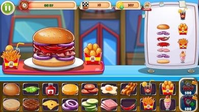 Delicious King Burger Shop Fast Food截图1