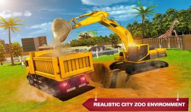 Animal Transport Zoo Construction Games截图2