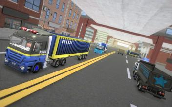 Mad Police Truck Simulator 16截图3