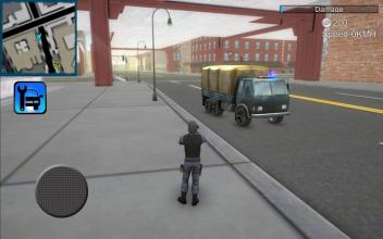 Mad Police Truck Simulator 16截图1