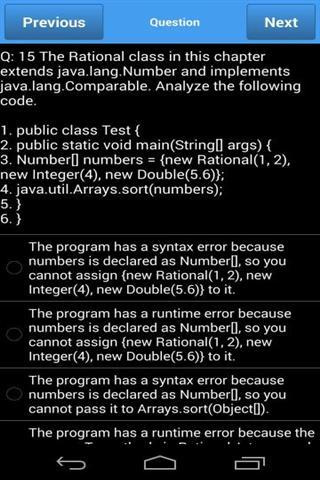 Java程序设计测验截图3