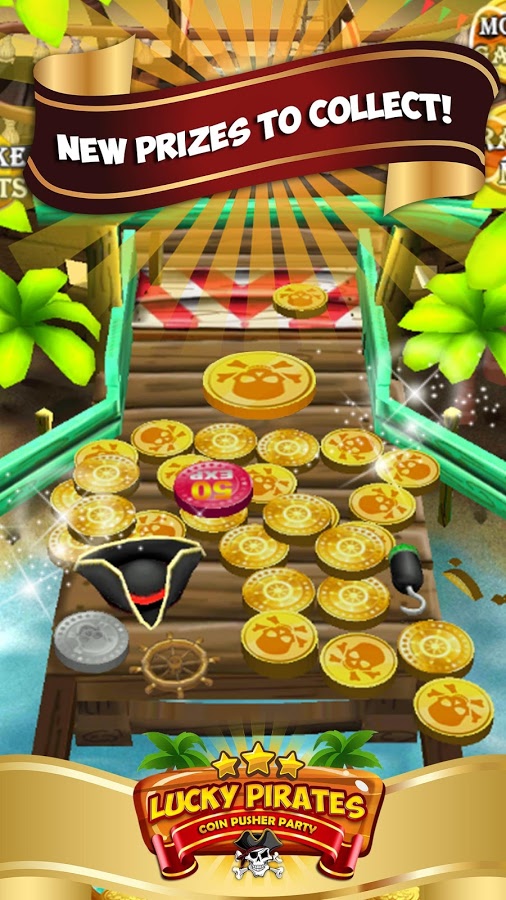 Lucky Pirates Coin Pusher Party截图3