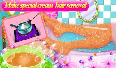 Princess Leg Spa Salon: Body Makeup Game截图2