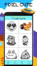 Color by Number: Cute Pixel Art截图5