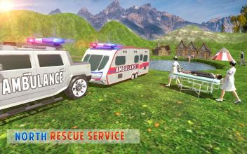 Camper Van Ambulance Driver Rescue Duty截图4