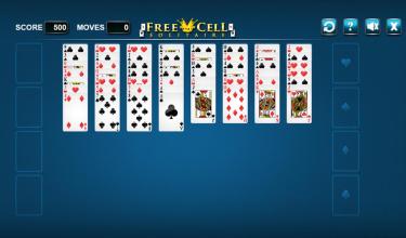 Solitaire Freecell card截图2