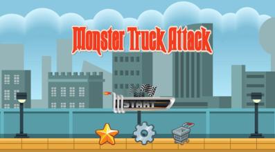 Monster Truck Attack - free game for kids截图1