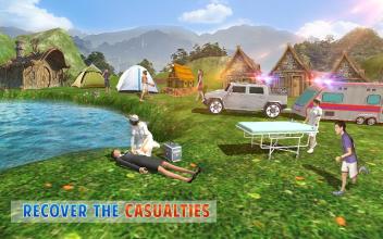 Camper Van Ambulance Driver Rescue Duty截图2