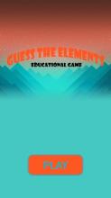 Guess the Elements (Educational Game)截图5