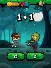 Math Battle hero Ben Shooter vs Zombies截图2