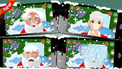 Santa Claus beard hair salon game 2019截图4