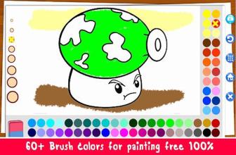 Painting Plant vs Coloring - Zombie Vegetable截图2