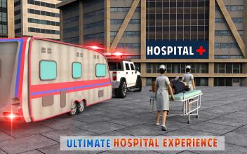 Camper Van Ambulance Driver Rescue Duty截图3