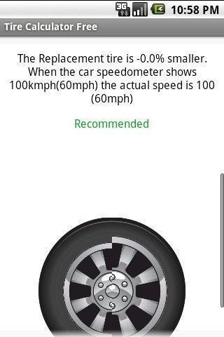 Tire Calculator FREE截图1