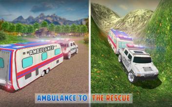 Camper Van Ambulance Driver Rescue Duty截图5