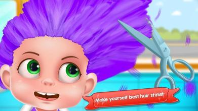 Hair Salon Games for kids - Hair Beauty Salon截图4