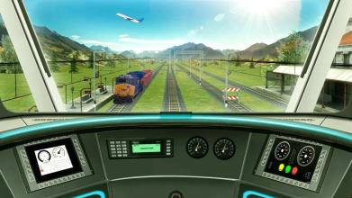 Real Train Driving Simulator-Train Games截图1