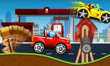 Uphill Climbing Car Racing Games: Baby Fun Ride截图5