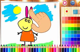 Pig Coloring book Pepaa Cartoon截图4