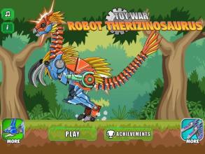 Robot Therizinosaurus Toy War截图1