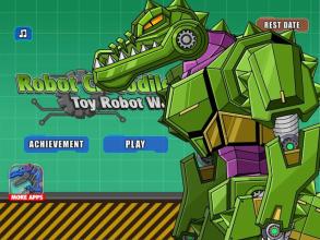 Robot Crocodile Toy Robot War截图4