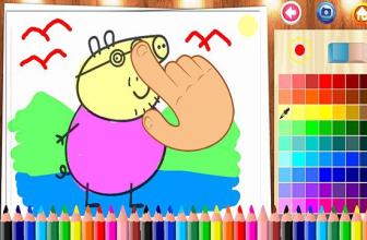 Pig Coloring book Pepaa Cartoon截图3