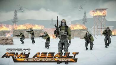 Frontline Army Assault Shooting - Special Forces截图1