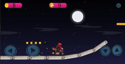 Red Motorbike Game截图2