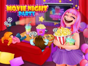 Movie Night Party - Yummy Pizza, Soda & Popcorn截图4