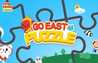 Go East! Puzzle for kids截图5