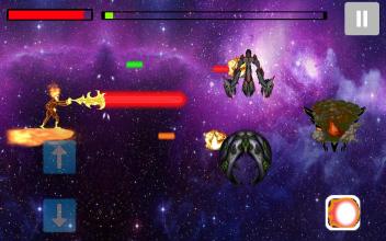 Fire Super Hero Fighting Aliens : Alien Action截图1